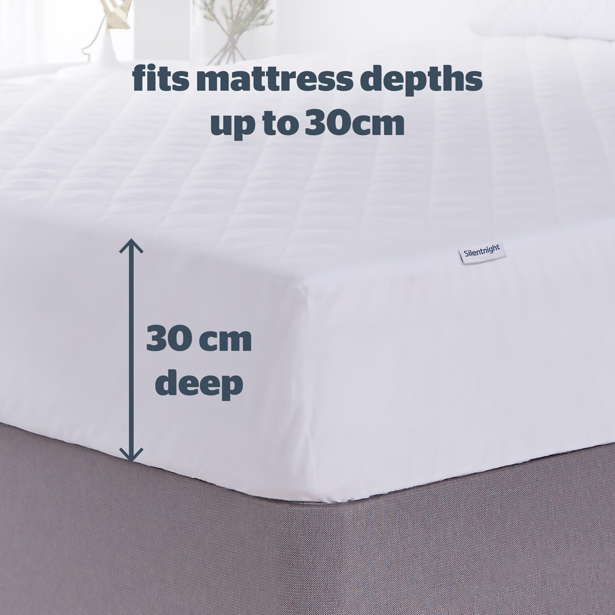 Dale Leisure Silentnight Single Waterproof Mattress Protector
